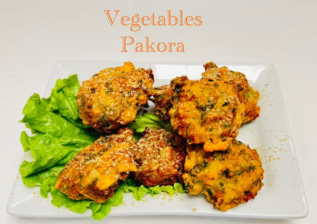 Veg Pakora (7pc).