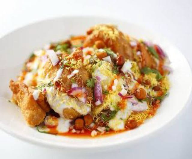 Samosa Chaat.