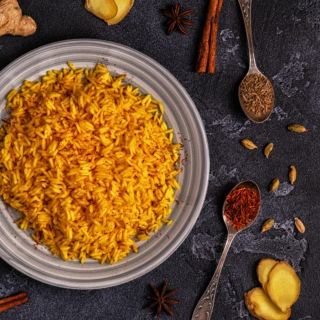 Saffron Rice.