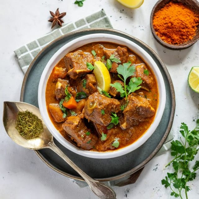 Mutton (Goat Bone In) Korma.