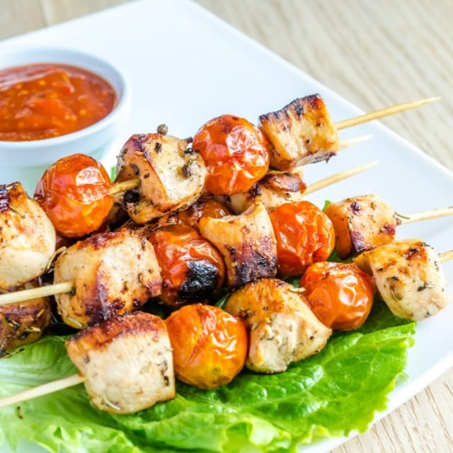 Chicken Malai Kabab.