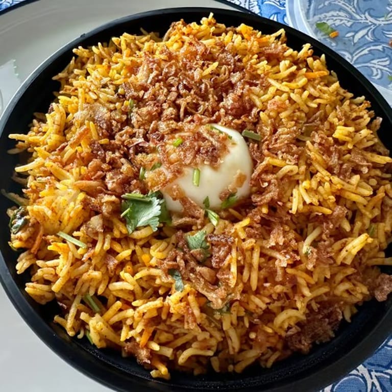 Delicious Goat Biryani