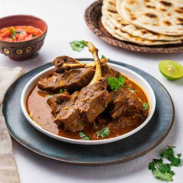Kadahi Gosht Lamb.