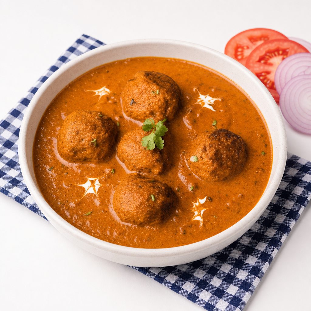 Saffron Malai Kofta.