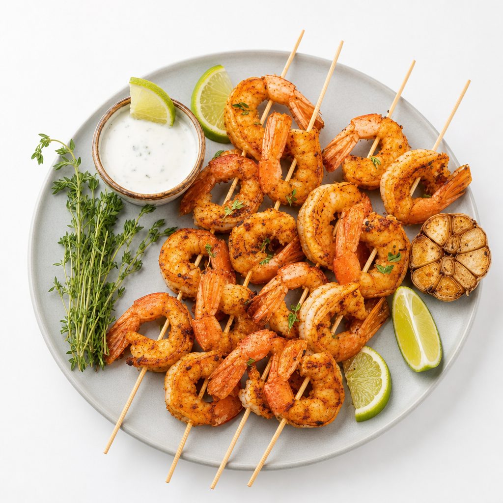 Tandoori Shrimp (8pc).