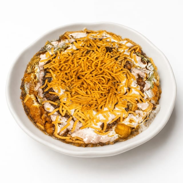 Aloo Tikki Chaat.