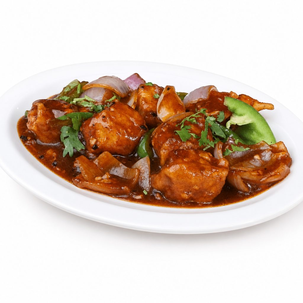 Chilli Paneer.