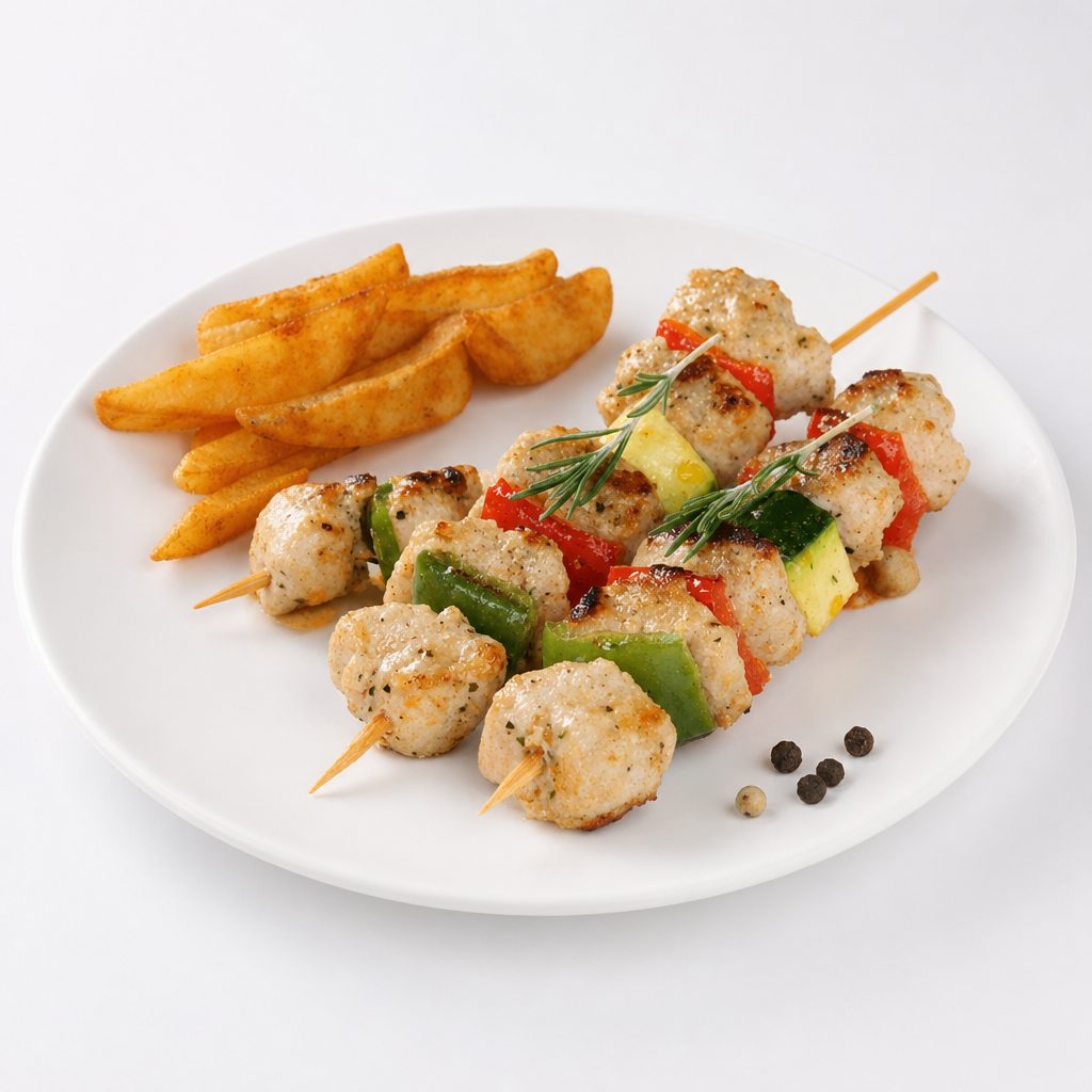 Chicken Malai W/ Fries.