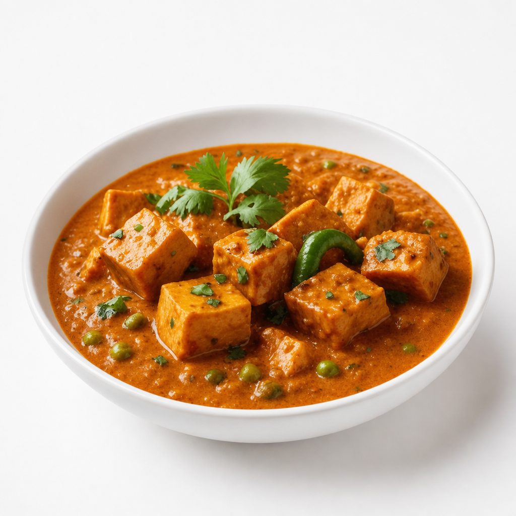 Mattar Paneer.