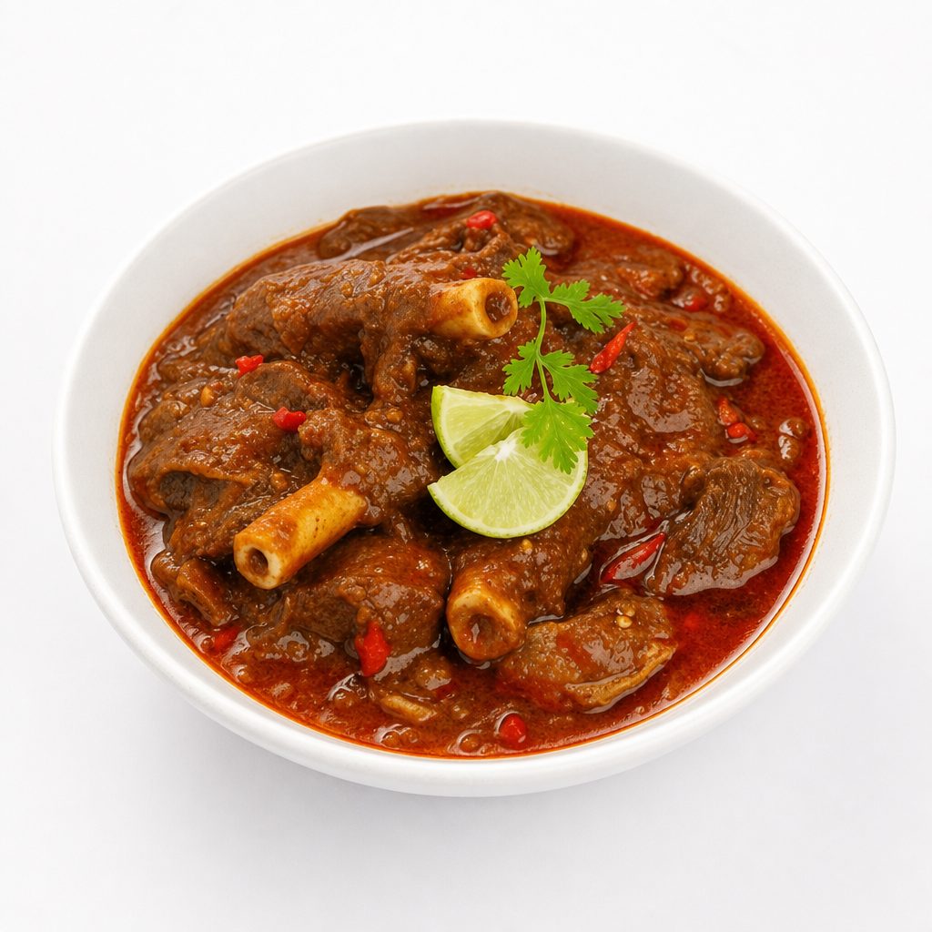 Khasi Ko Masu (Goat Curry).