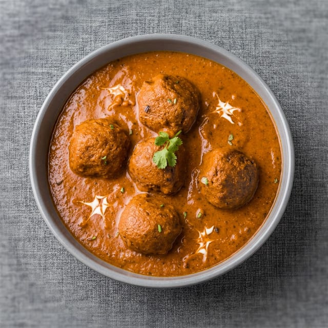 Saffron Malai Kofta.