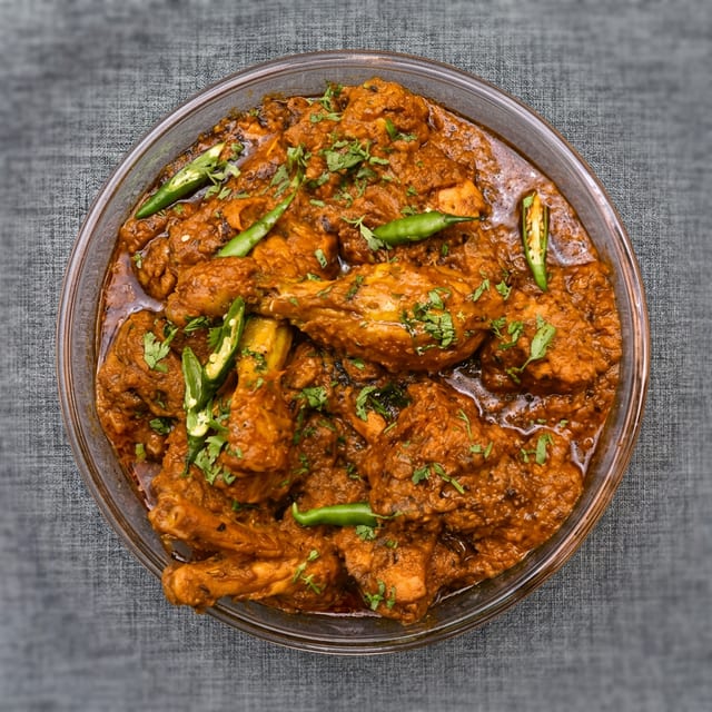 Kadahi Chicken.