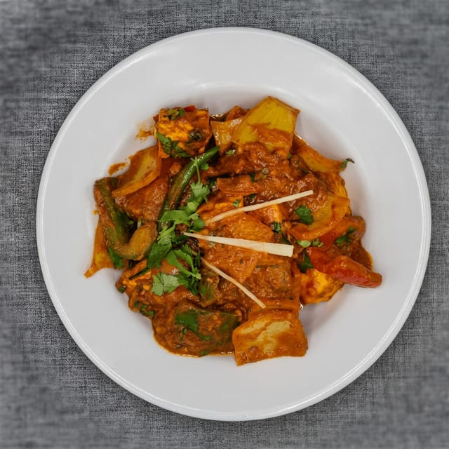 Kadahi Paneer.