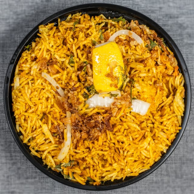 Paneer Biryani.