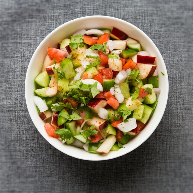 Kachumber Salad.