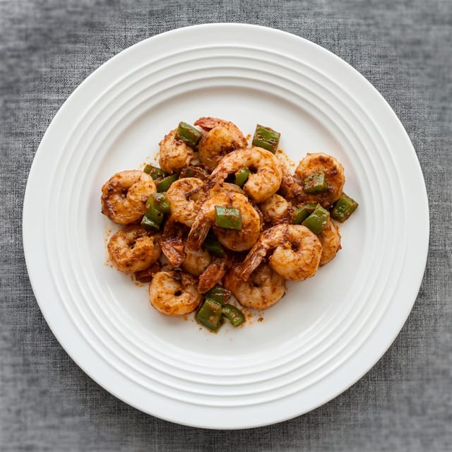 Jumbo Shrimp Bhuna (Dry).