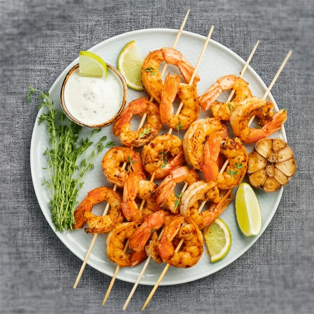 Tandoori Shrimp (8pc).