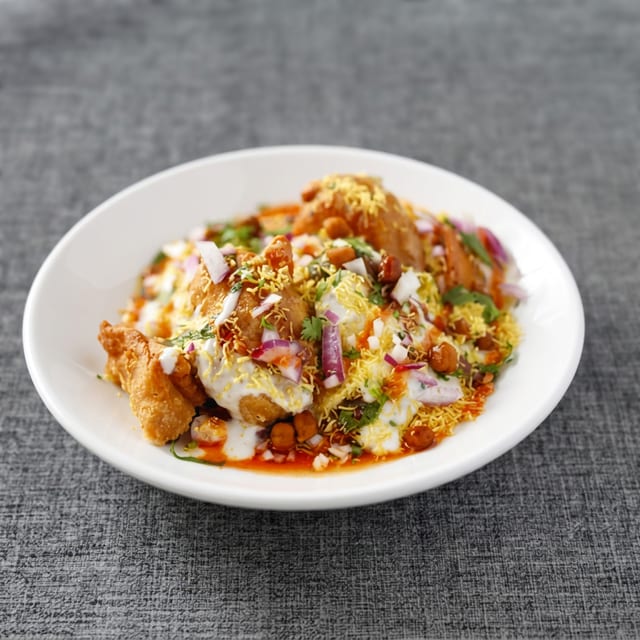 Samosa Chaat.