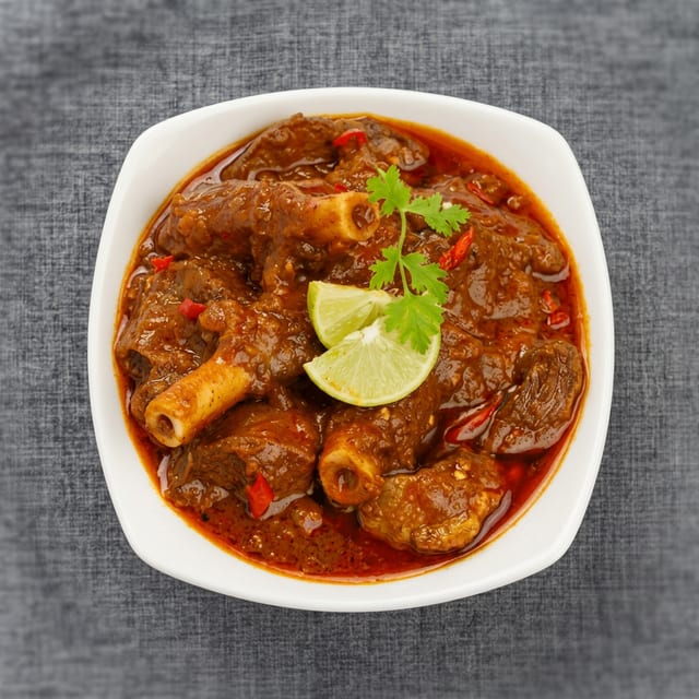 Khasi Ko Masu (Goat Curry).