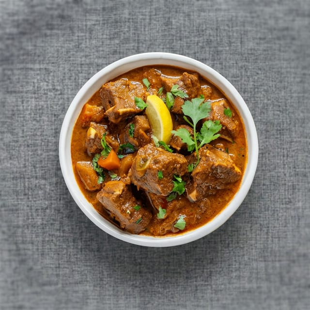 Mutton (Goat Bone In) Korma.